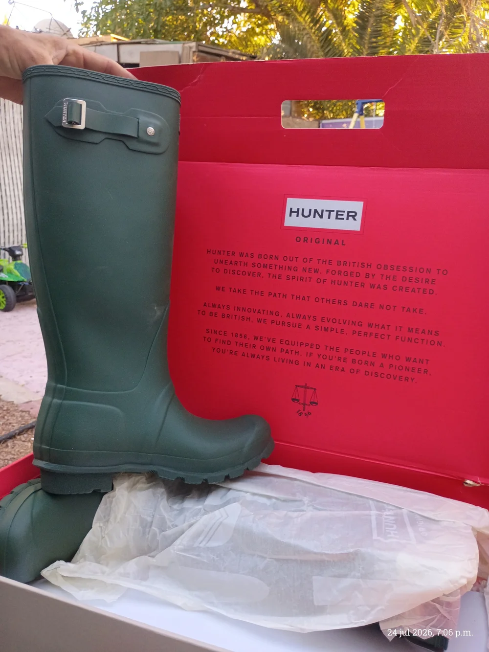 Hunter classic tall